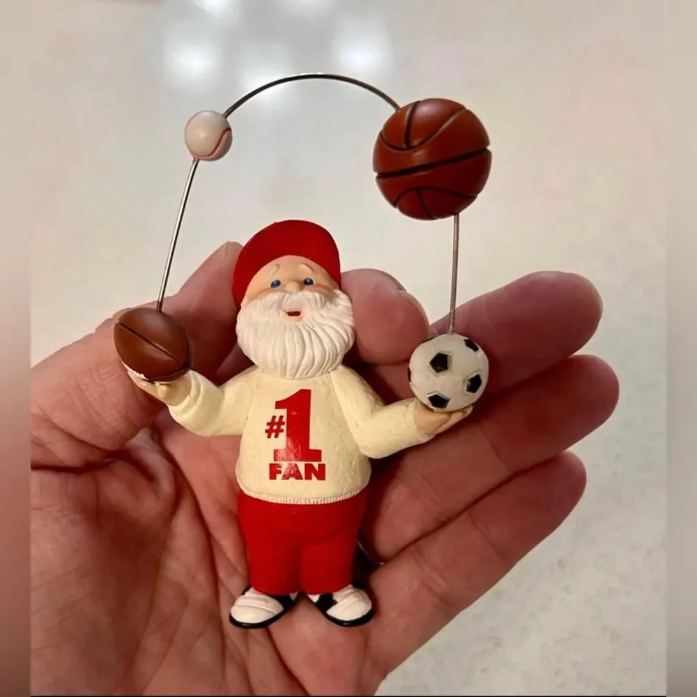 Vintage Sports Christmas Ornament #1 Fan